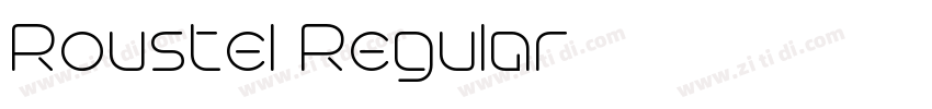 Roustel Regular字体转换 Roustel Regular字体转换